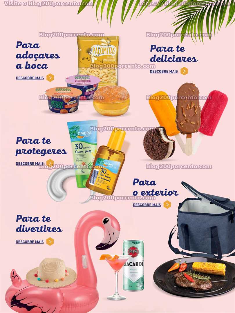 Folheto ALDI Especial Ver&atilde;o Promo&ccedil;&otilde;es a partir de 5 junho