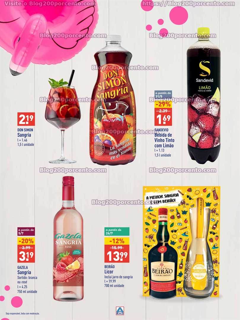 Folheto ALDI Especial Ver&atilde;o Promo&ccedil;&otilde;es a partir de 5 junho