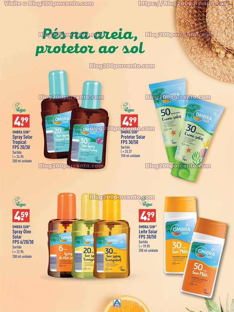 Folheto ALDI Especial Ver&atilde;o Promo&ccedil;&otilde;es a partir de 5 junho
