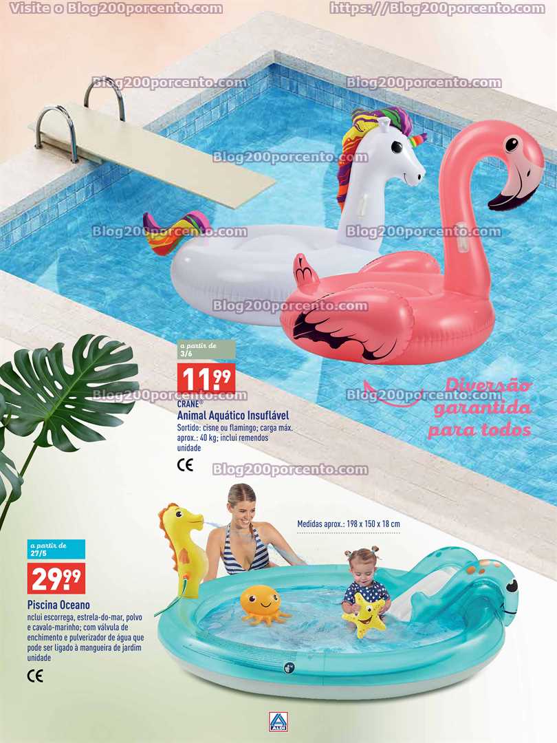 Folheto ALDI Especial Ver&atilde;o Promo&ccedil;&otilde;es a partir de 5 junho
