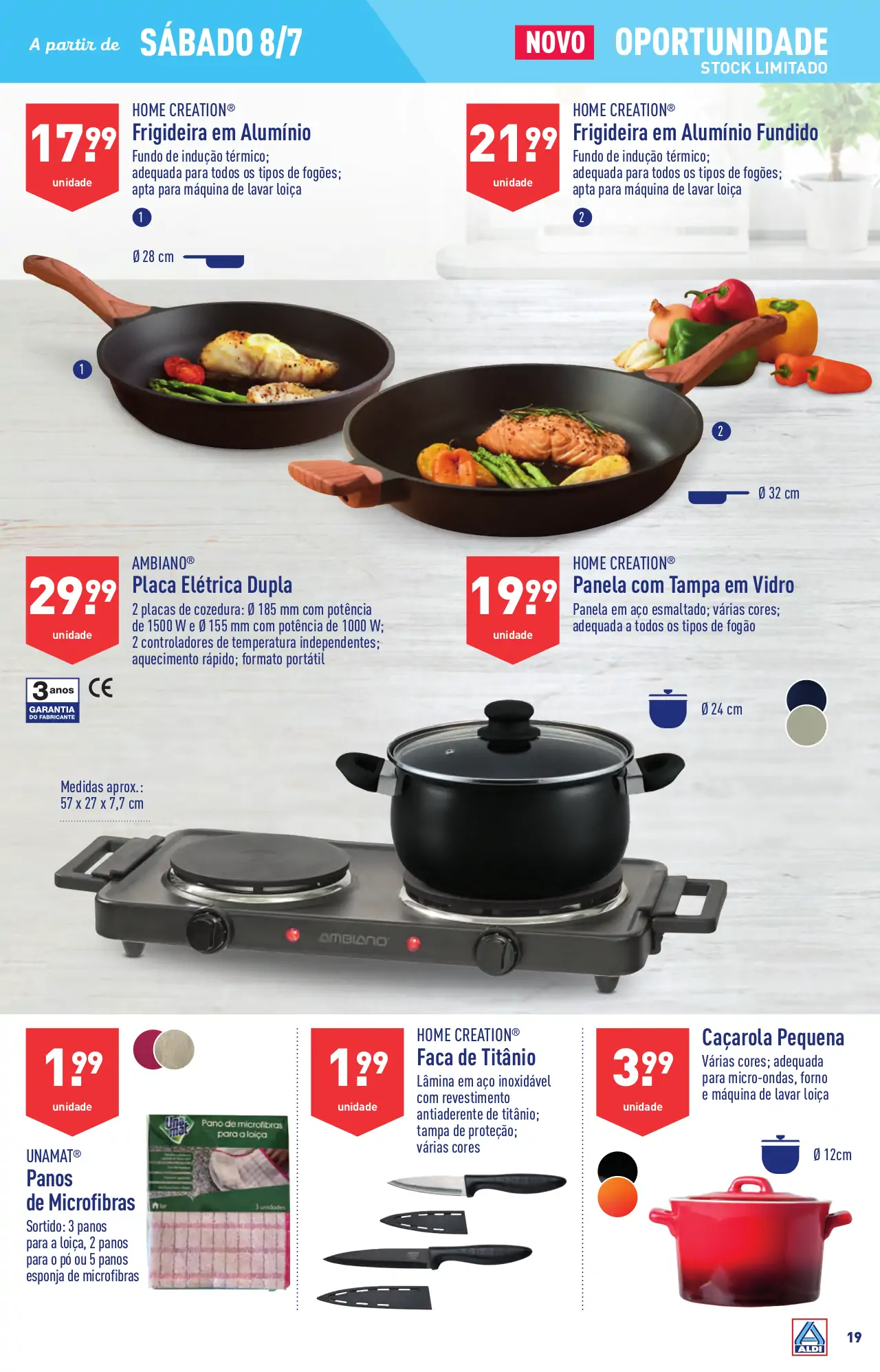 Antevis&atilde;o Folheto ALDI (5 a 11 julho)