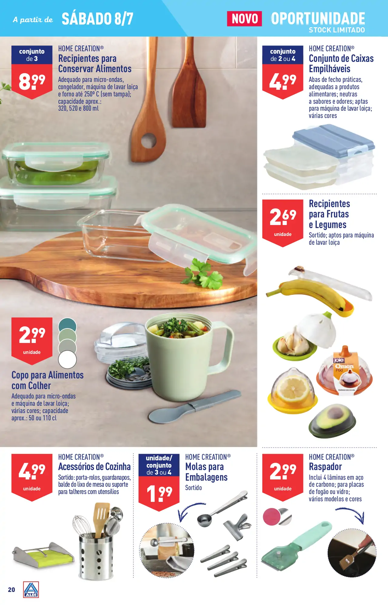 Antevis&atilde;o Folheto ALDI (5 a 11 julho)