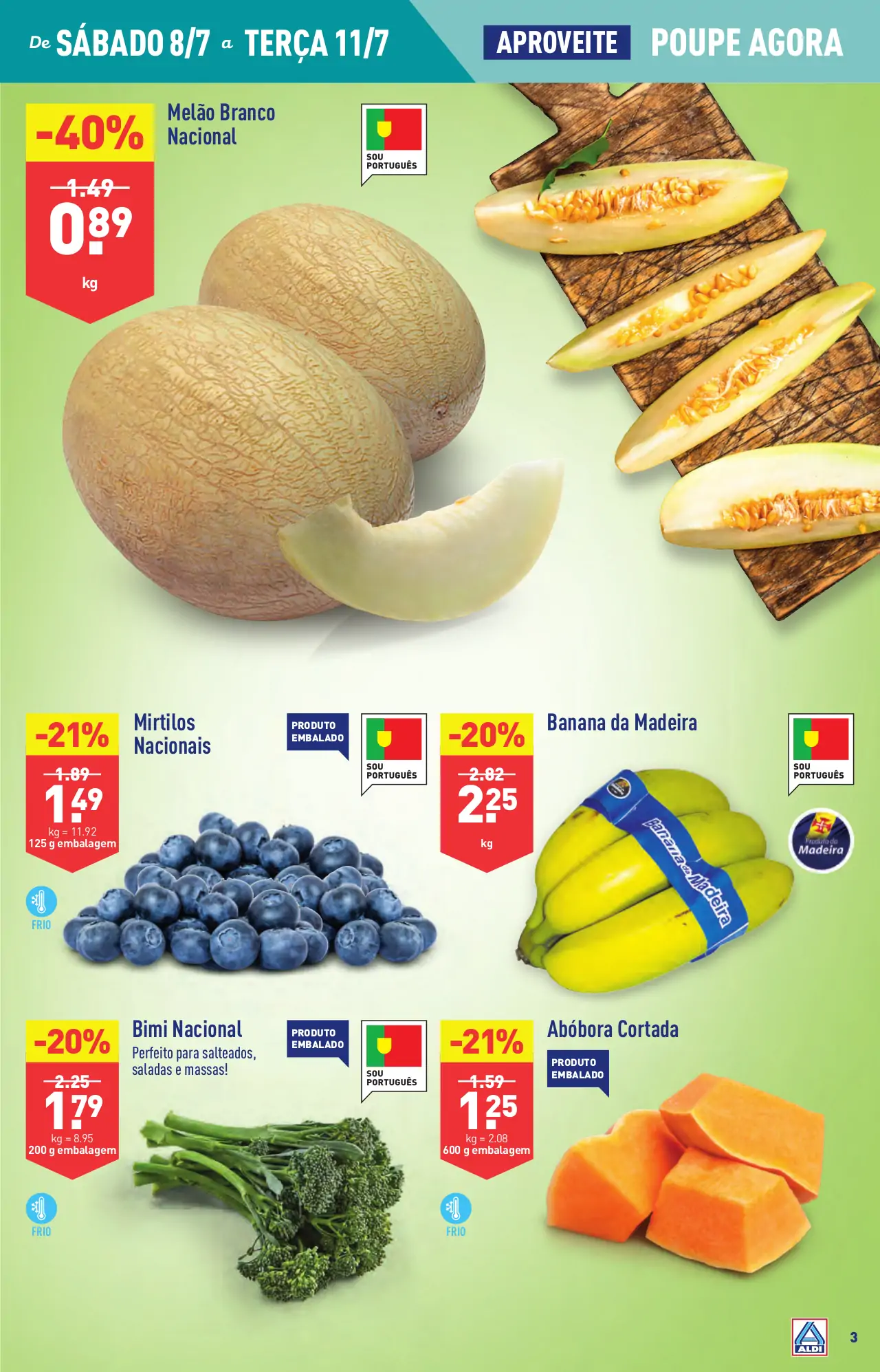 Antevis&atilde;o Folheto ALDI (5 a 11 julho)