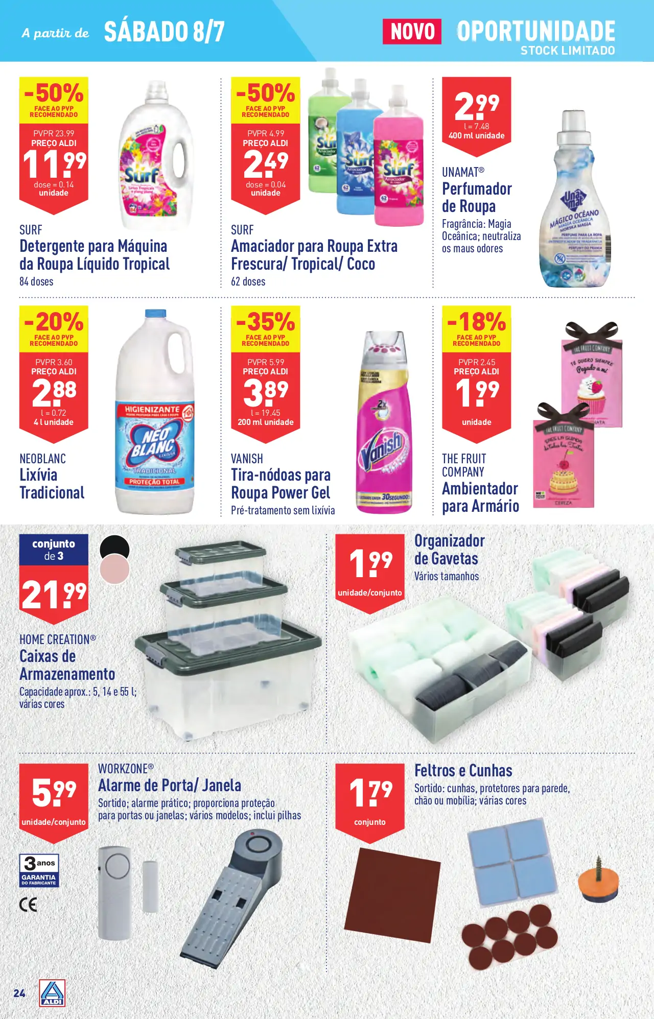 Antevis&atilde;o Folheto ALDI (5 a 11 julho)