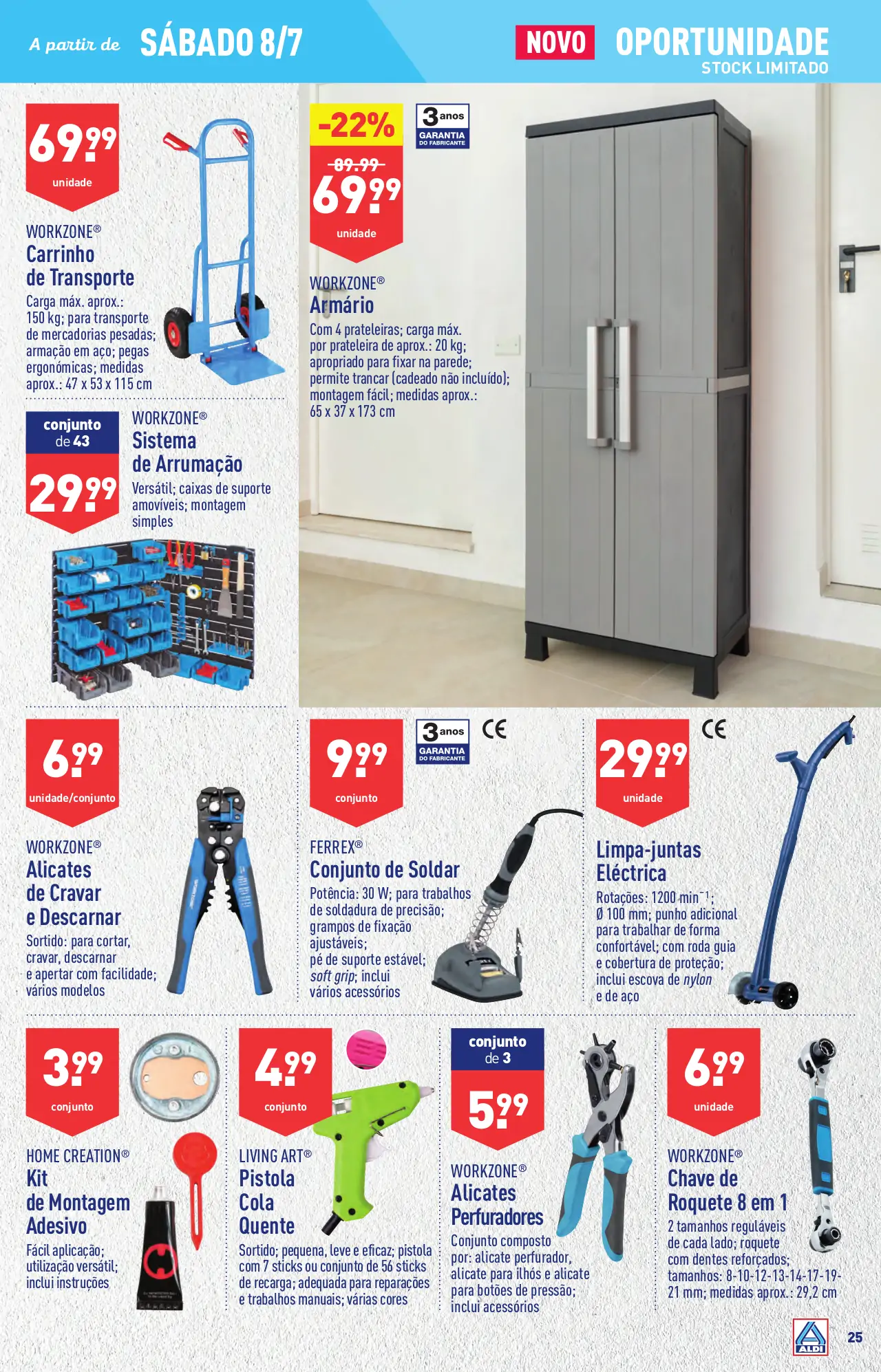 Antevis&atilde;o Folheto ALDI (5 a 11 julho)