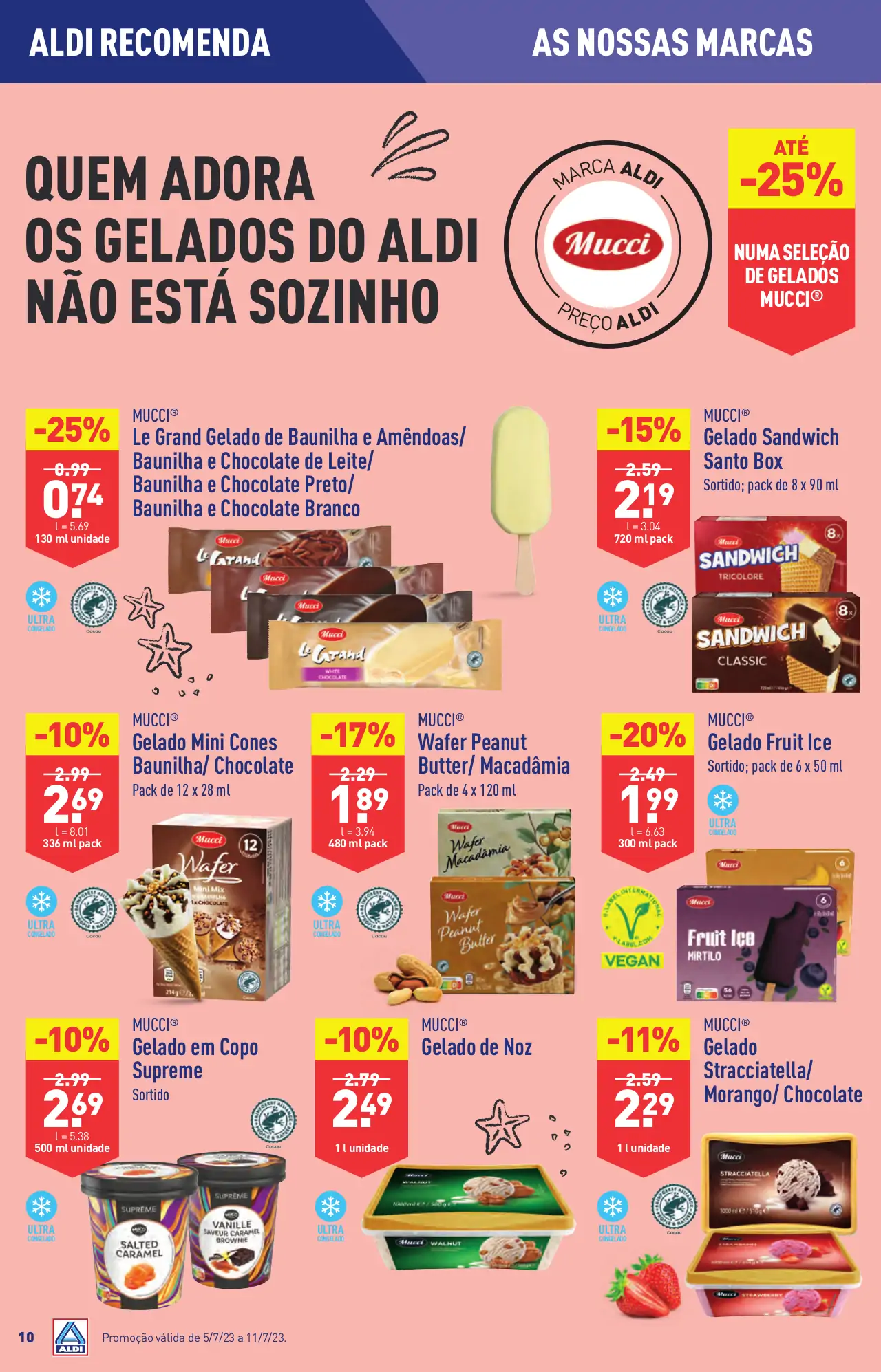 Antevis&atilde;o Folheto ALDI (5 a 11 julho)