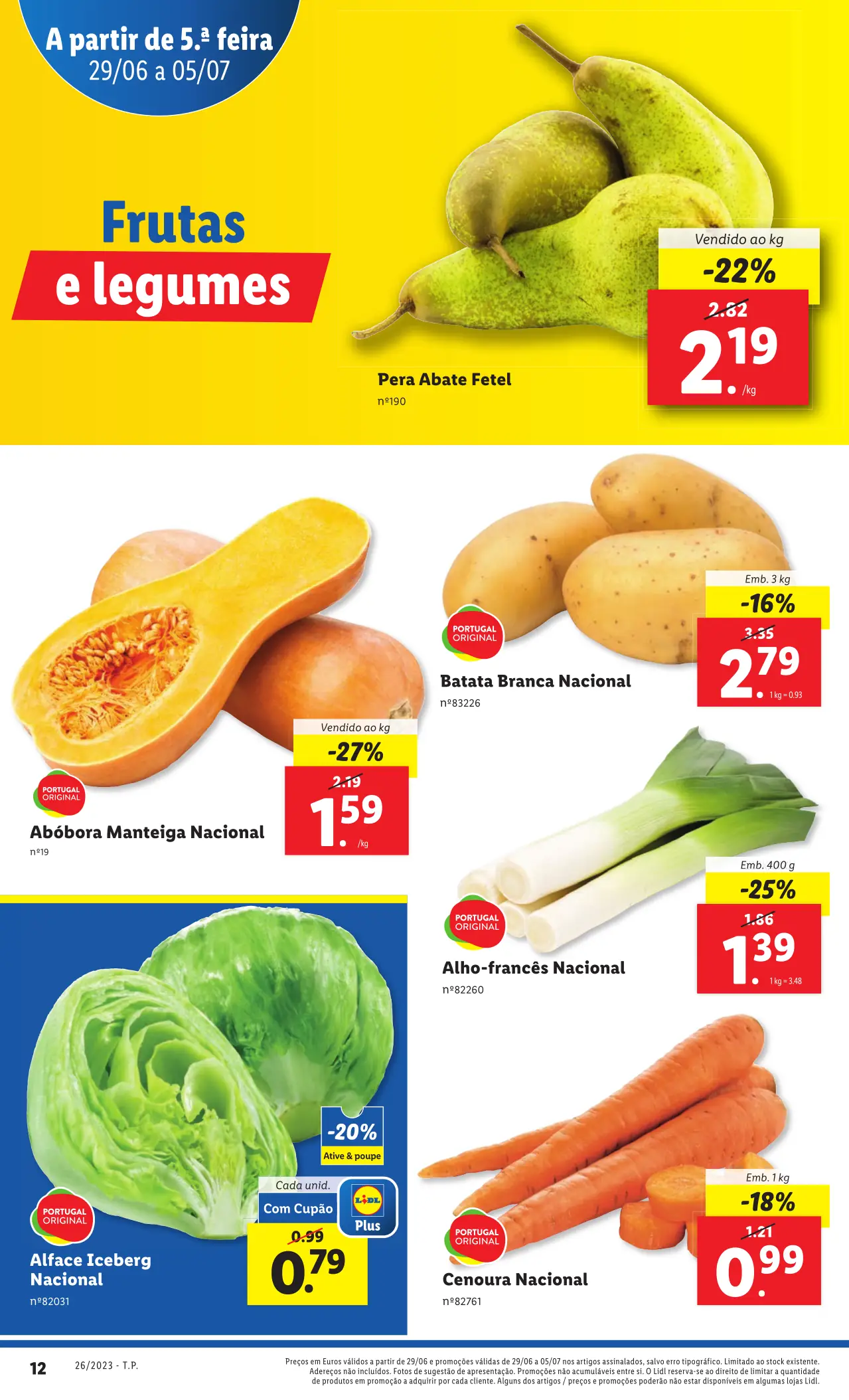 Antevis&atilde;o Folheto LiDL Promo&ccedil;&otilde;es (de 29 junho a 5 julho)