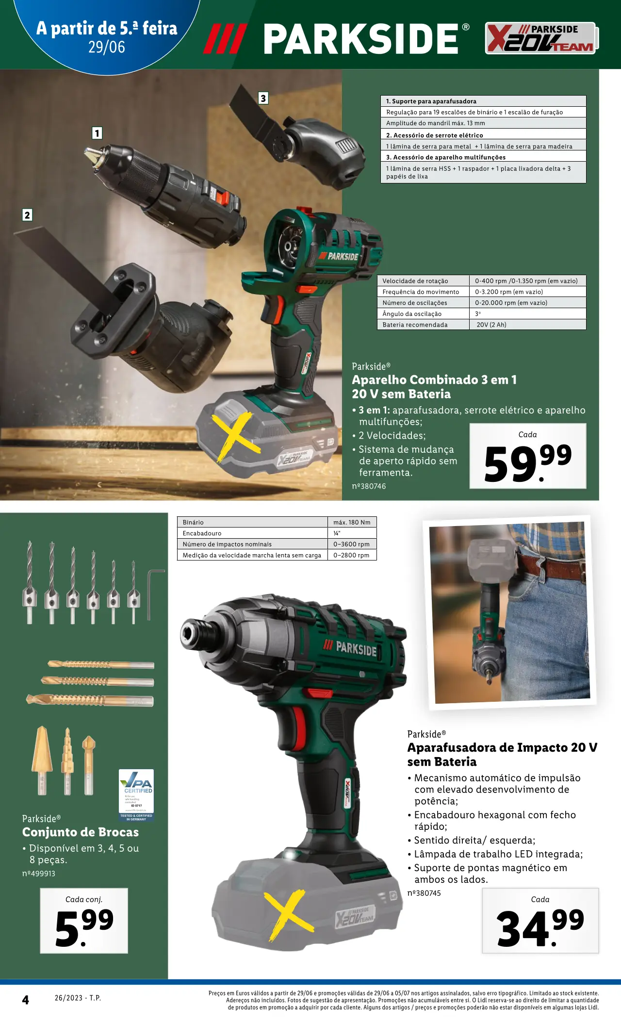 Antevis&atilde;o Folheto LiDL Promo&ccedil;&otilde;es (de 29 junho a 5 julho)