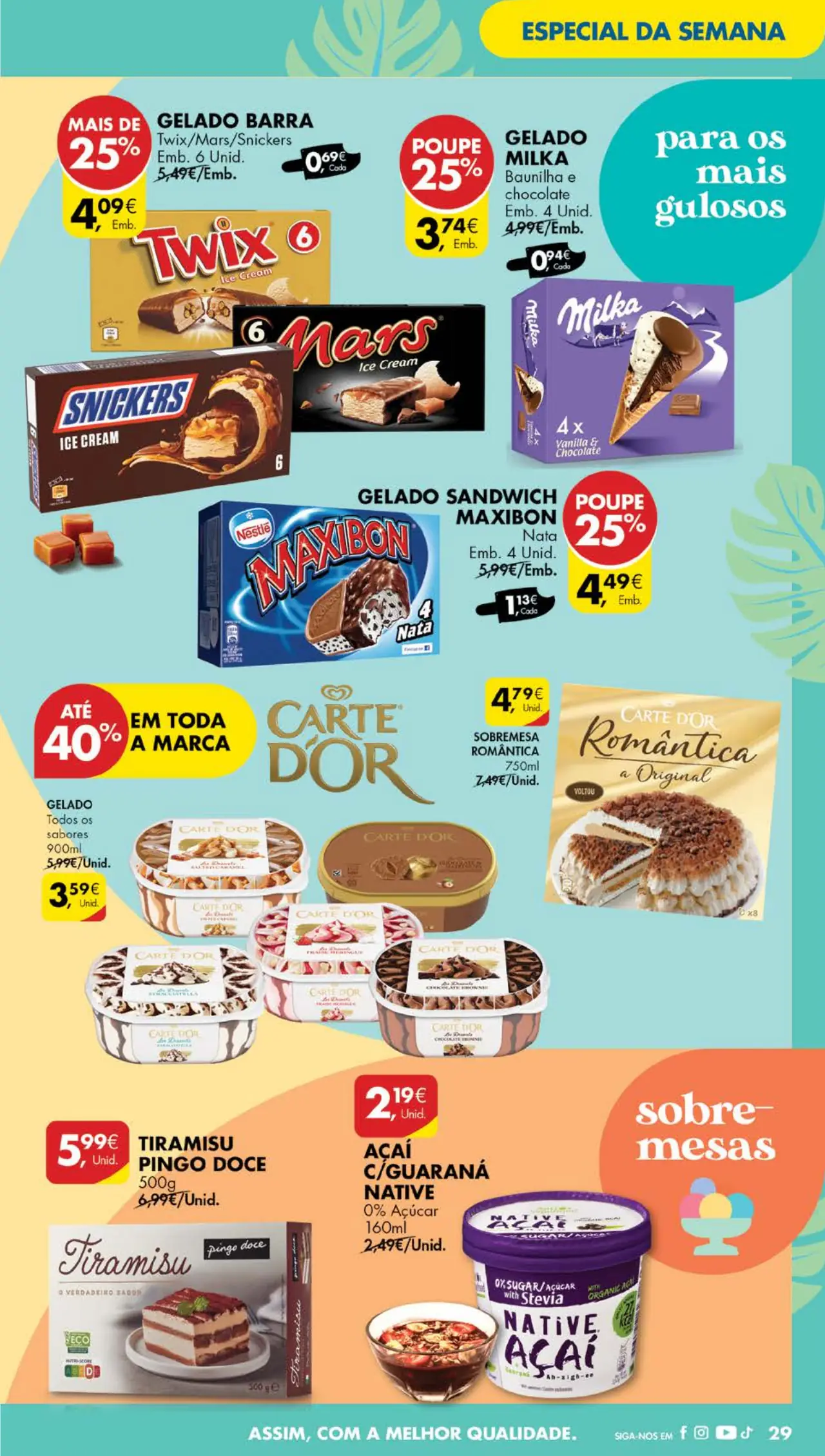 Antevis&atilde;o Folheto Pingo Doce (27 junho a 3 julho)