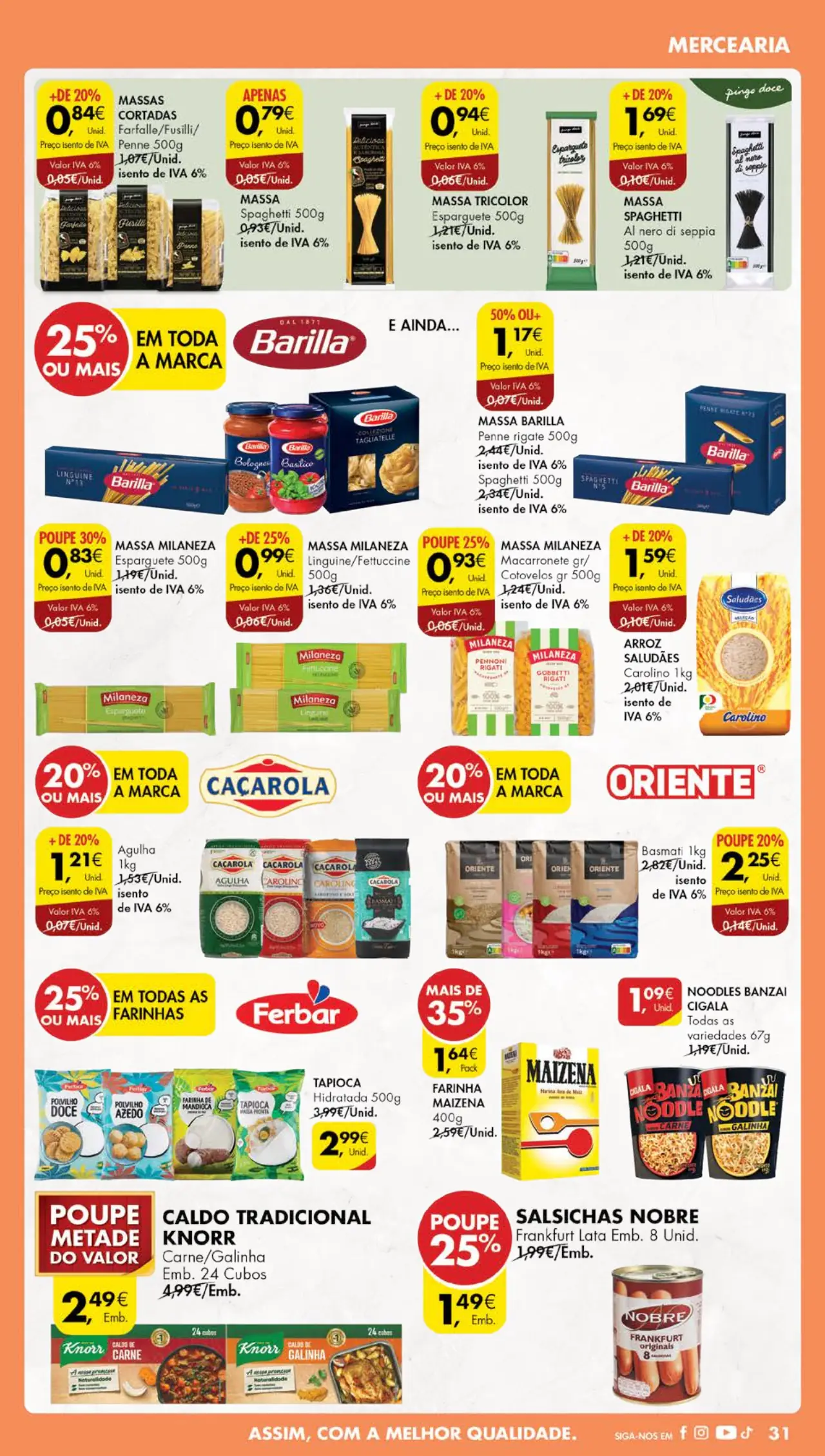 Antevis&atilde;o Folheto Pingo Doce (27 junho a 3 julho)