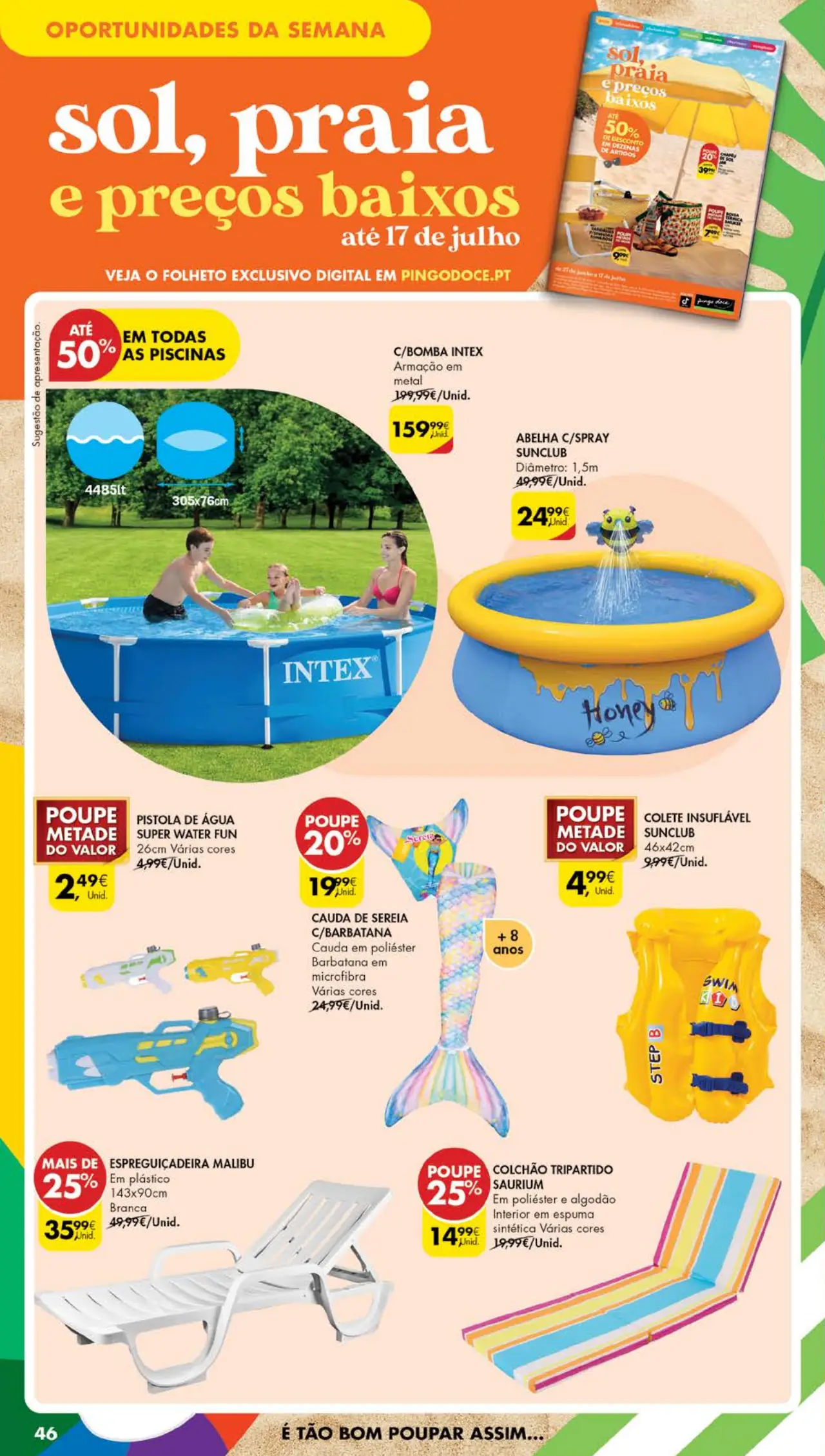 Antevis&atilde;o Folheto Pingo Doce (27 junho a 3 julho)