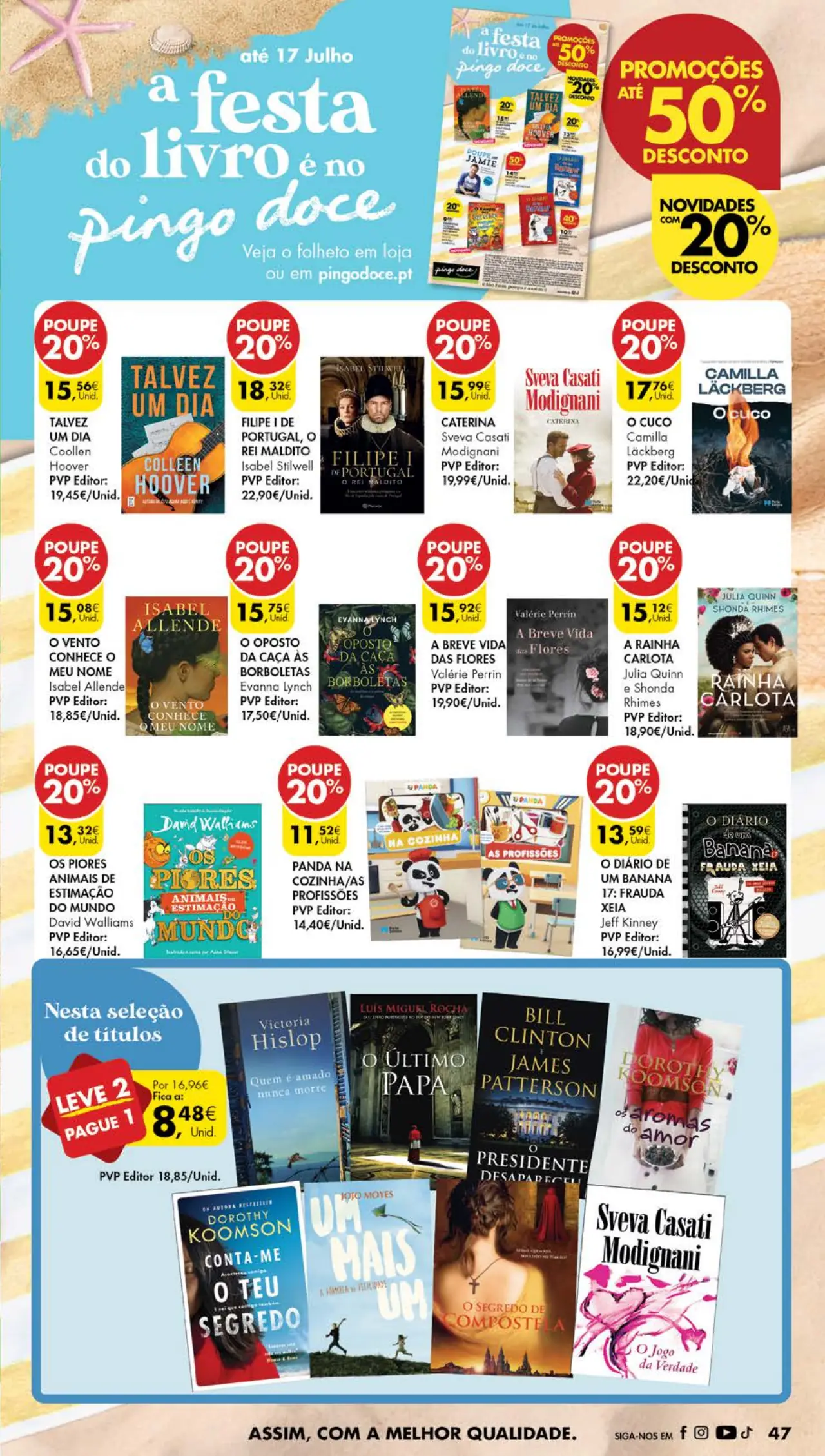 Antevis&atilde;o Folheto Pingo Doce (27 junho a 3 julho)