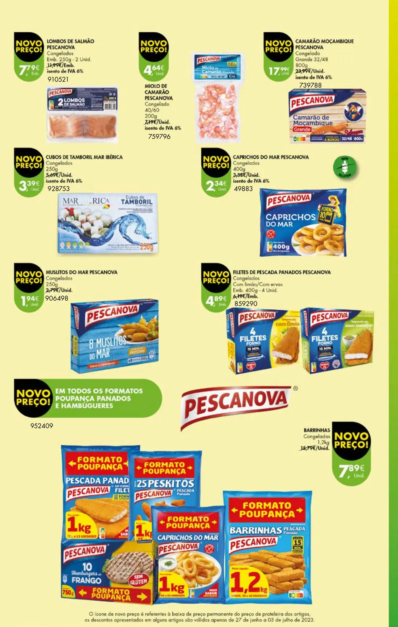 Antevis&atilde;o Folheto Pingo Doce fim-de-semana (30 junho a 3 julho)