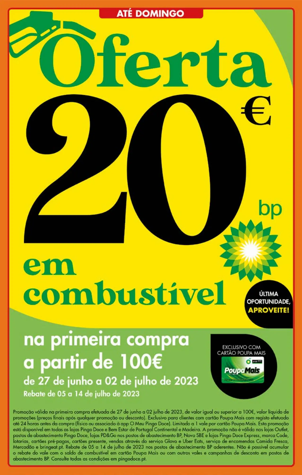 Antevis&atilde;o Folheto Pingo Doce fim-de-semana (30 junho a 3 julho)