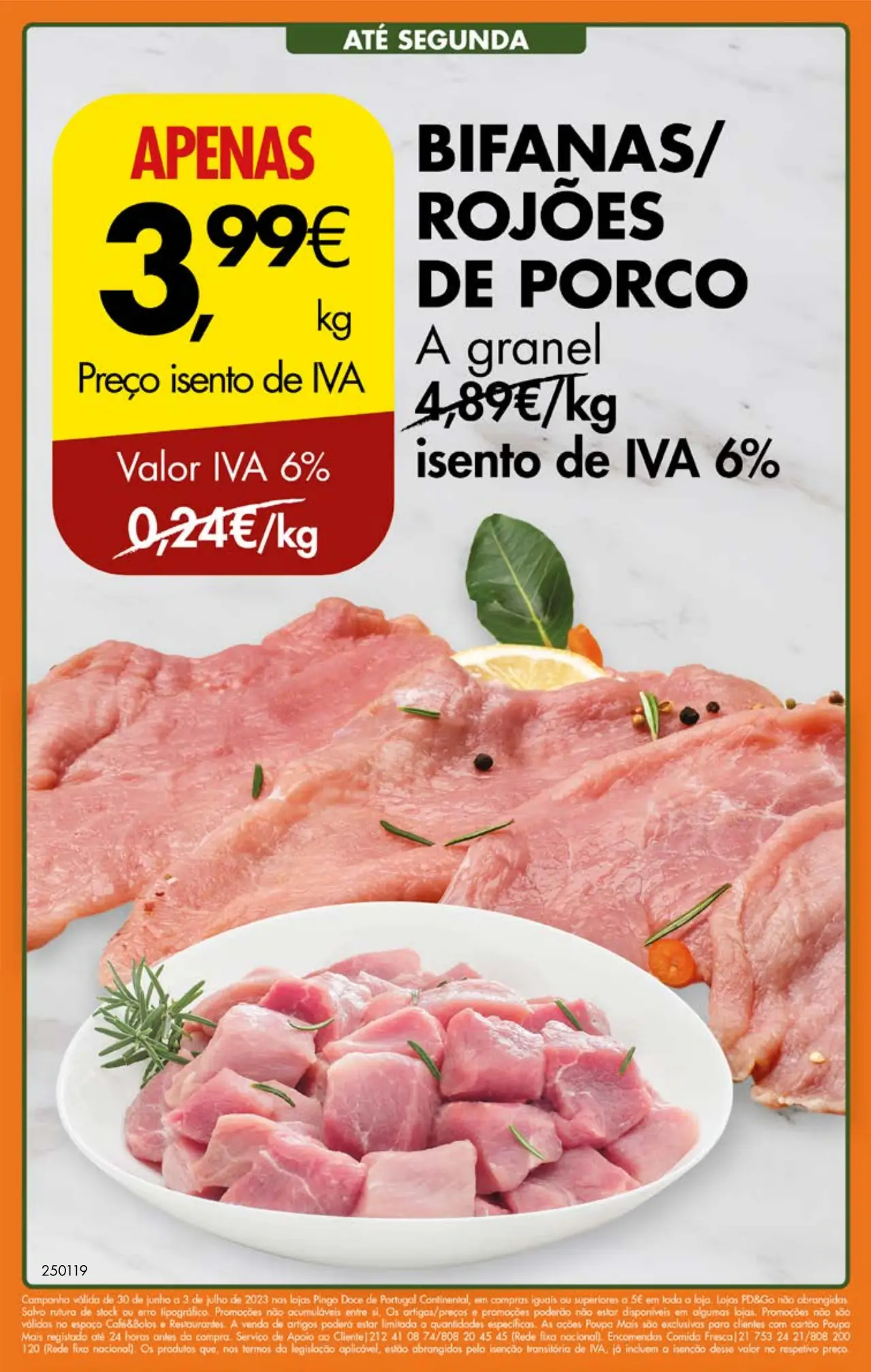 Antevis&atilde;o Folheto Pingo Doce fim-de-semana (30 junho a 3 julho)