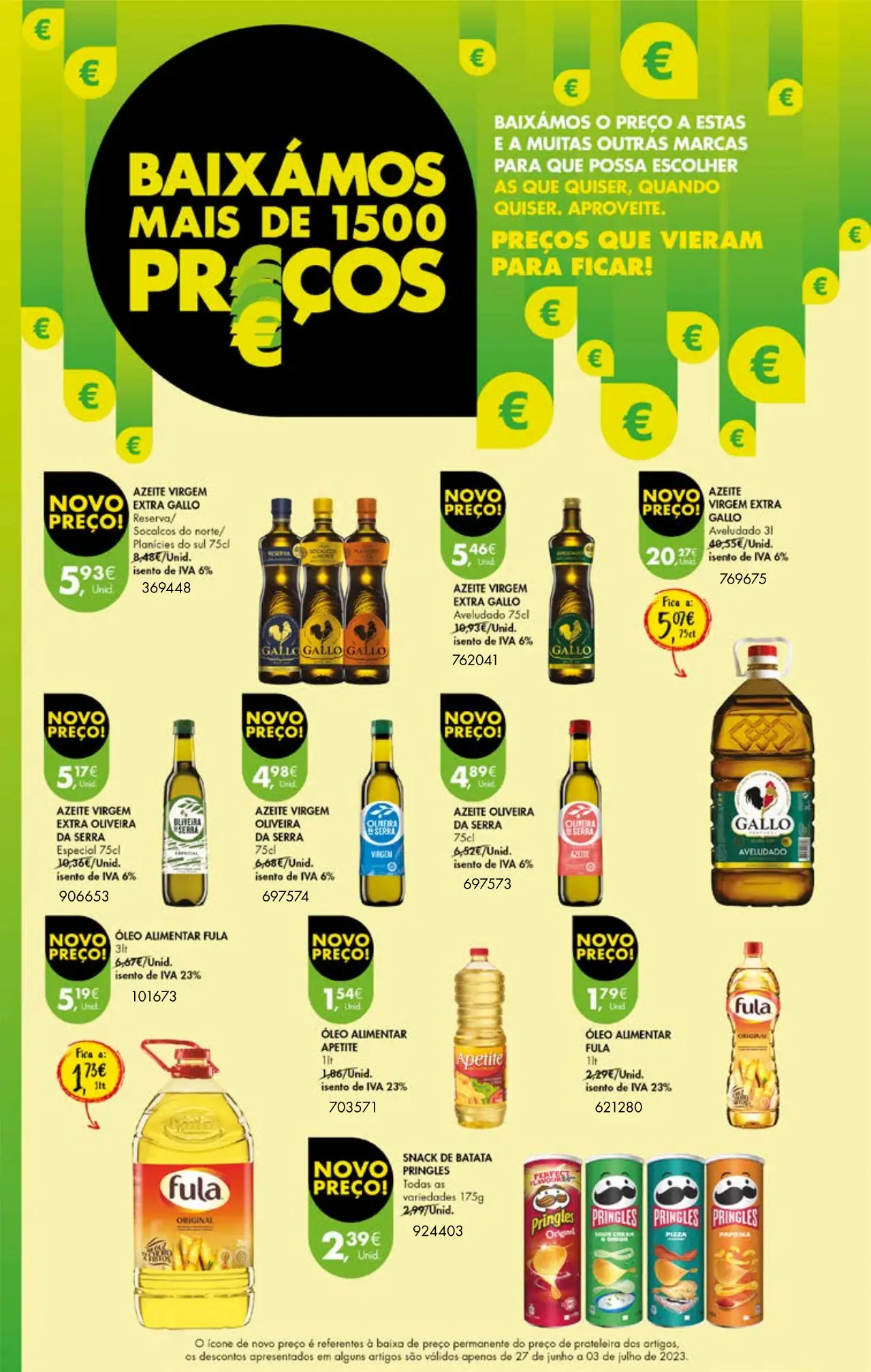 Antevis&atilde;o Folheto Pingo Doce fim-de-semana (30 junho a 3 julho)