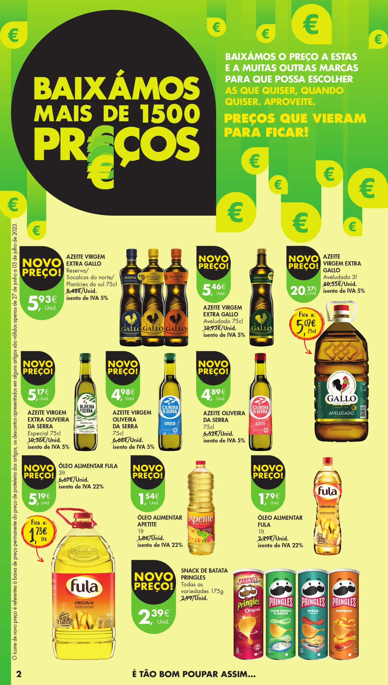 Antevis&atilde;o Folheto Pingo Doce Madeira (27 junho a 3 julho)