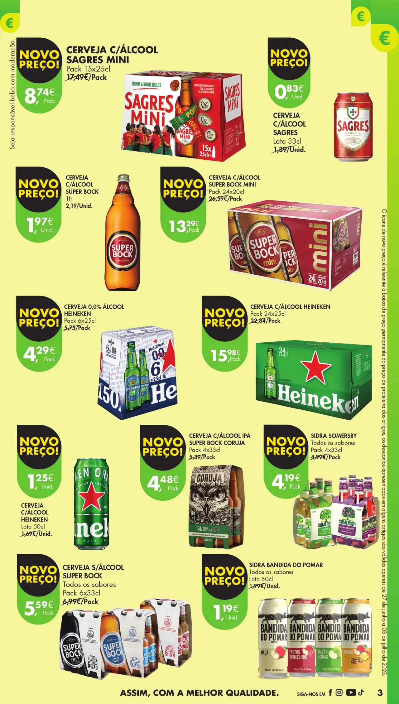 Antevis&atilde;o Folheto Pingo Doce Madeira (27 junho a 3 julho)