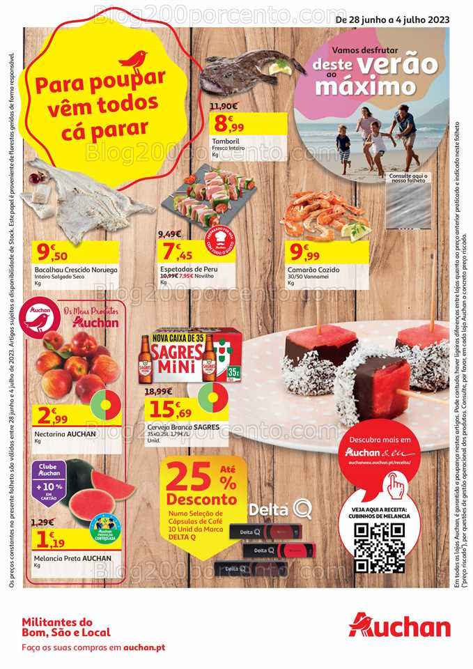 Folheto AUCHAN Promo&ccedil;&otilde;es de 28 junho a 4 julho