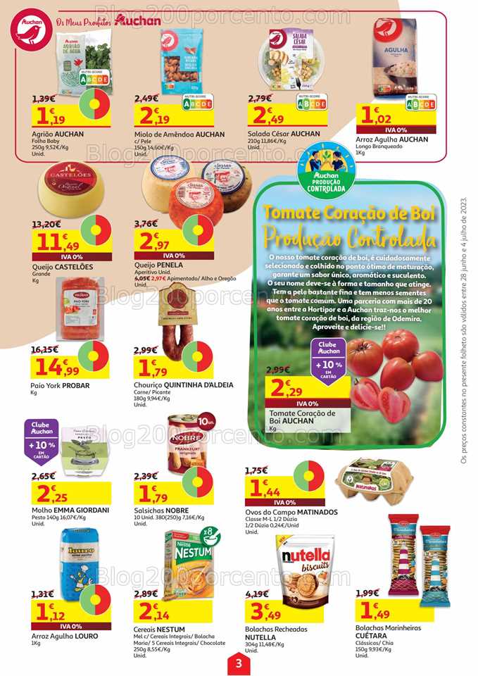 Folheto AUCHAN Promo&ccedil;&otilde;es de 28 junho a 4 julho