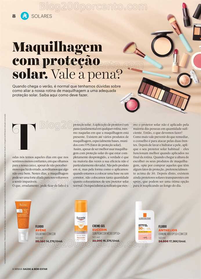 Folheto AUCHAN Sa&uacute;de e Bem-Estar Promo&ccedil;&otilde;es de 2 julho a 2 agosto