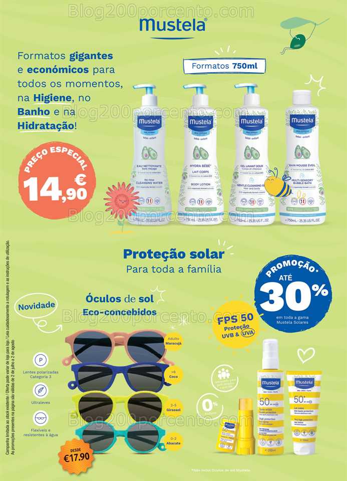 Folheto AUCHAN Sa&uacute;de e Bem-Estar Promo&ccedil;&otilde;es de 2 julho a 2 agosto
