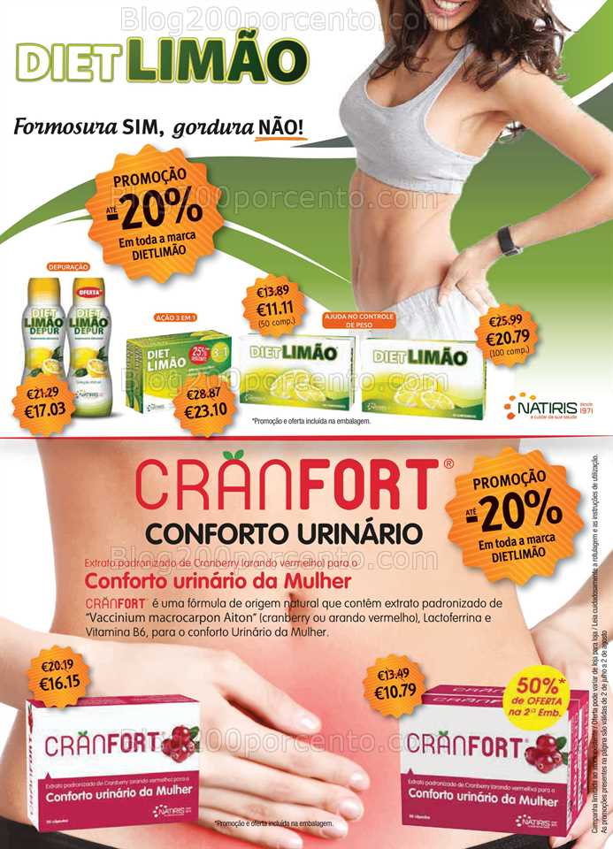 Folheto AUCHAN Sa&uacute;de e Bem-Estar Promo&ccedil;&otilde;es de 2 julho a 2 agosto
