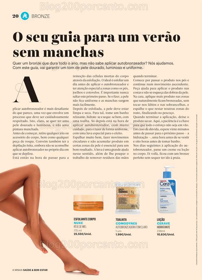 Folheto AUCHAN Sa&uacute;de e Bem-Estar Promo&ccedil;&otilde;es de 2 julho a 2 agosto