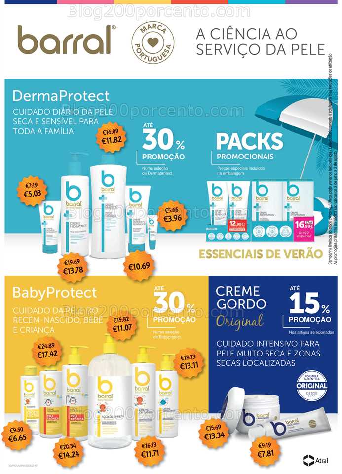 Folheto AUCHAN Sa&uacute;de e Bem-Estar Promo&ccedil;&otilde;es de 2 julho a 2 agosto