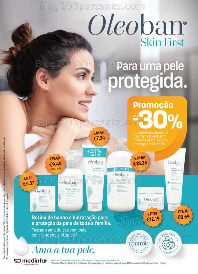 Folheto AUCHAN Sa&uacute;de e Bem-Estar Promo&ccedil;&otilde;es de 2 julho a 2 agosto