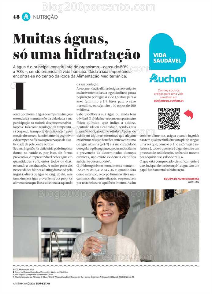 Folheto AUCHAN Sa&uacute;de e Bem-Estar Promo&ccedil;&otilde;es de 2 julho a 2 agosto