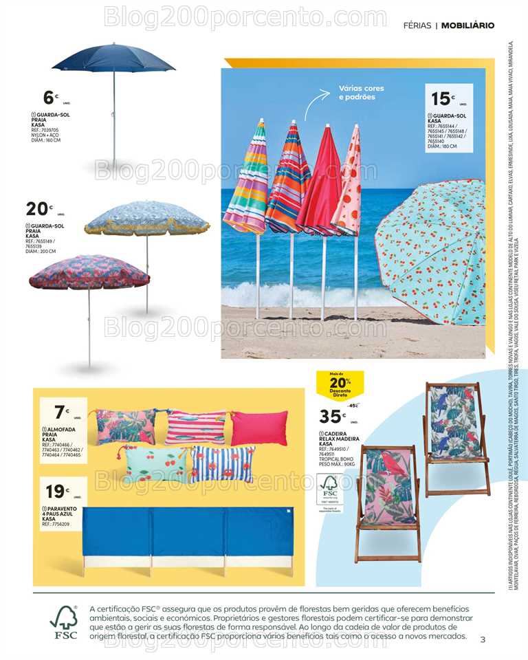 Folheto CONTINENTE Bazar Ver&atilde;o Promo&ccedil;&otilde;es de 27 junho a 30 julho