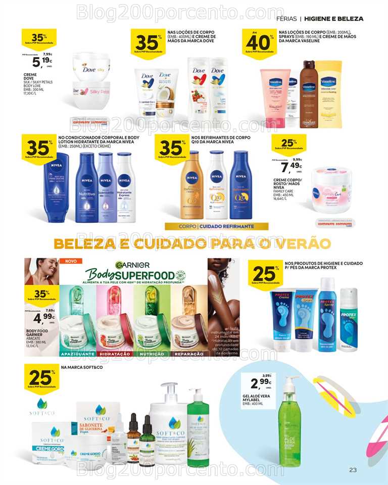 Folheto CONTINENTE Bazar Ver&atilde;o Promo&ccedil;&otilde;es de 27 junho a 30 julho