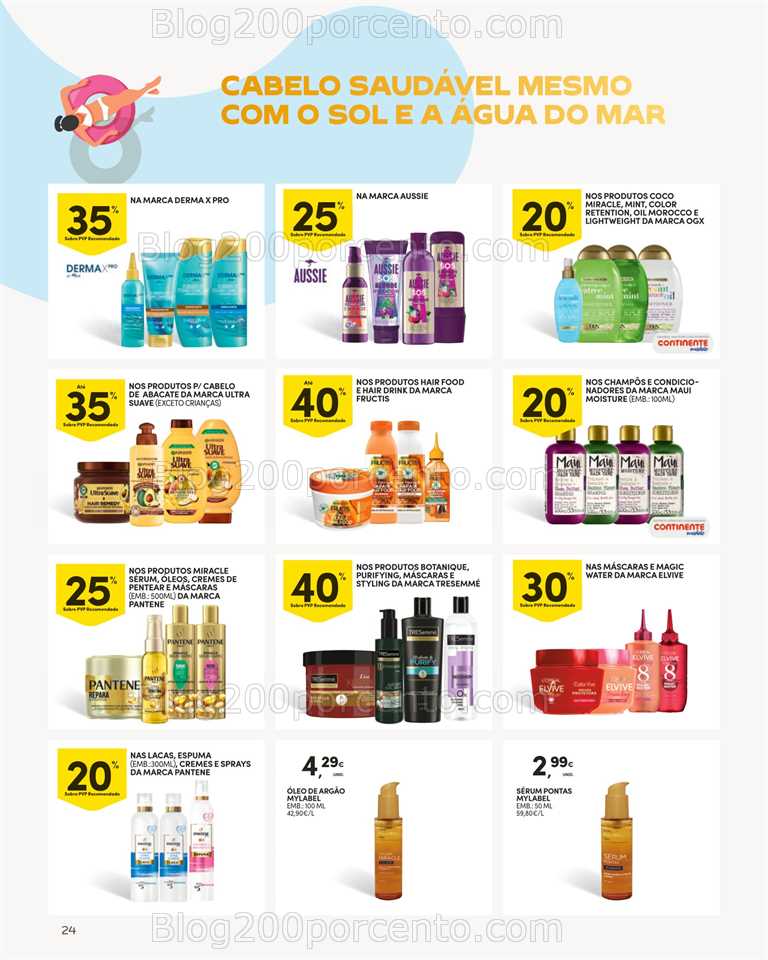 Folheto CONTINENTE Bazar Ver&atilde;o Promo&ccedil;&otilde;es de 27 junho a 30 julho