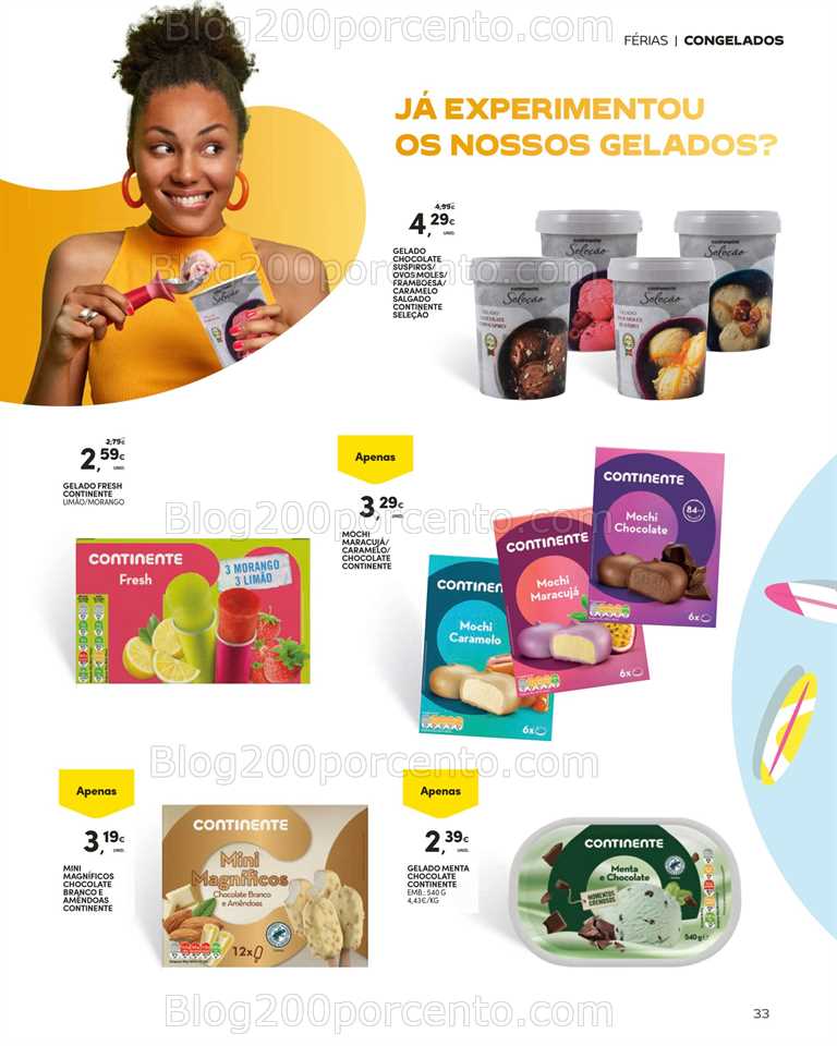 Folheto CONTINENTE Bazar Ver&atilde;o Promo&ccedil;&otilde;es de 27 junho a 30 julho