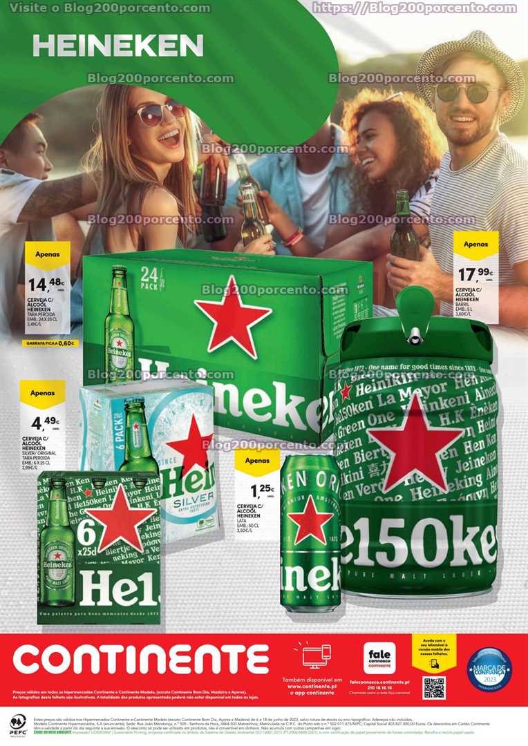 Folheto CONTINENTE Extra Promo&ccedil;&otilde;es de 6 a 18 junho