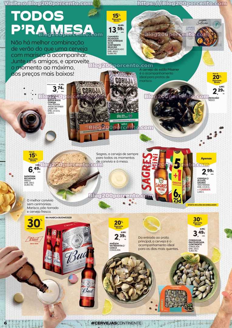 Folheto CONTINENTE Extra Promo&ccedil;&otilde;es de 6 a 18 junho