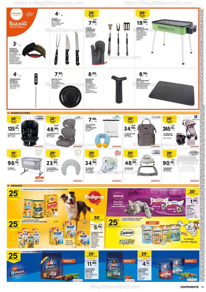 Folheto CONTINENTE Bazar Promo&ccedil;&otilde;es de 20 a 26 junho