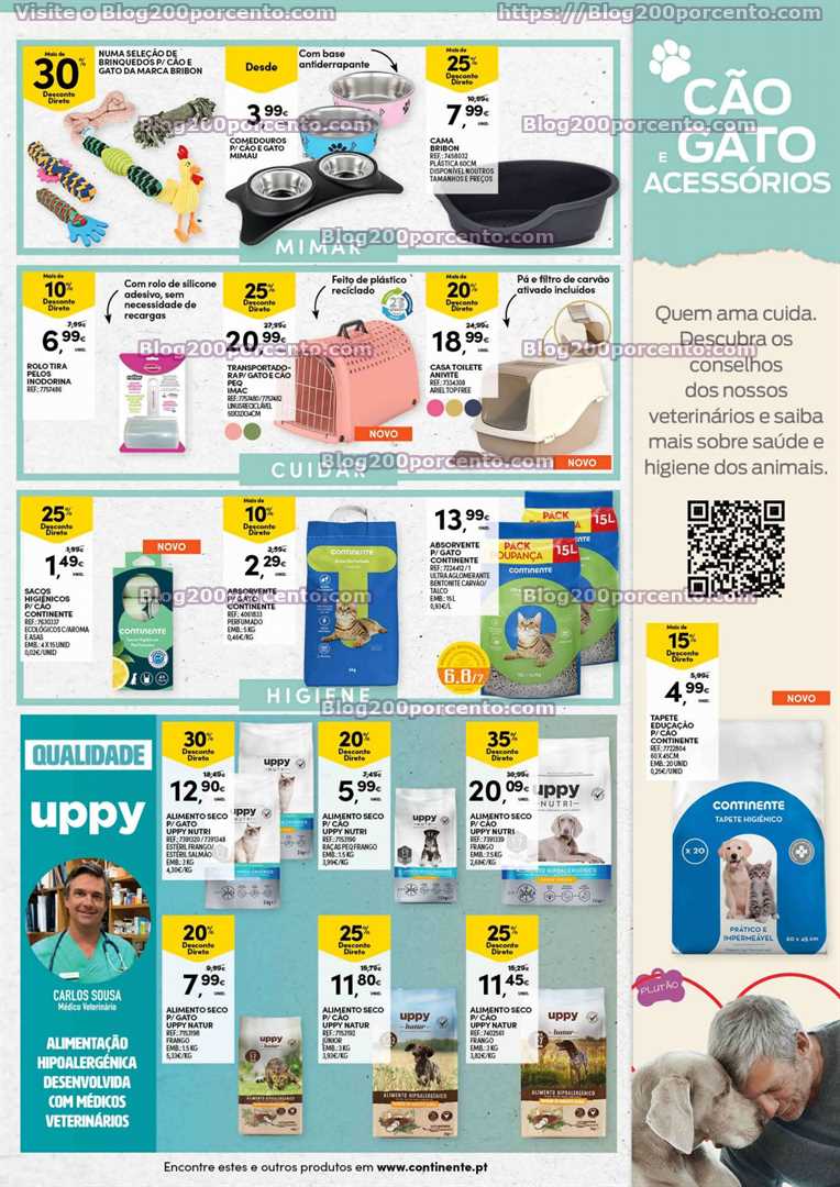 Folheto CONTINENTE Feira Animal Promo&ccedil;&otilde;es de 6 a 18 junho