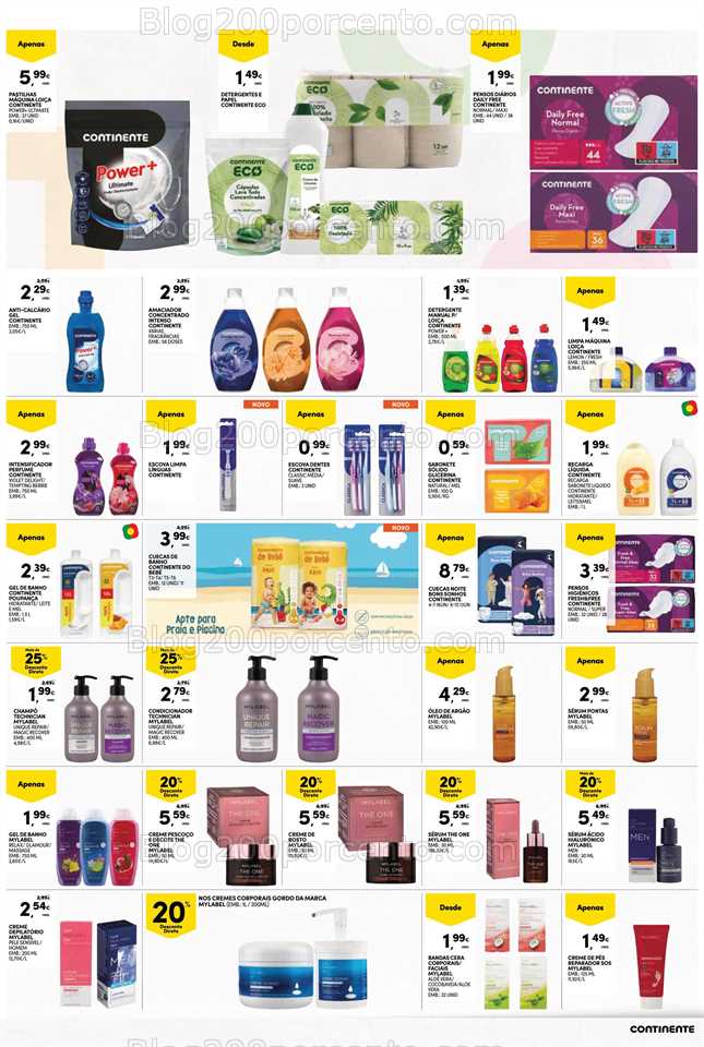 Folheto CONTINENTE Modelo – Hiper Promo&ccedil;&otilde;es de 27 junho a 3 julho