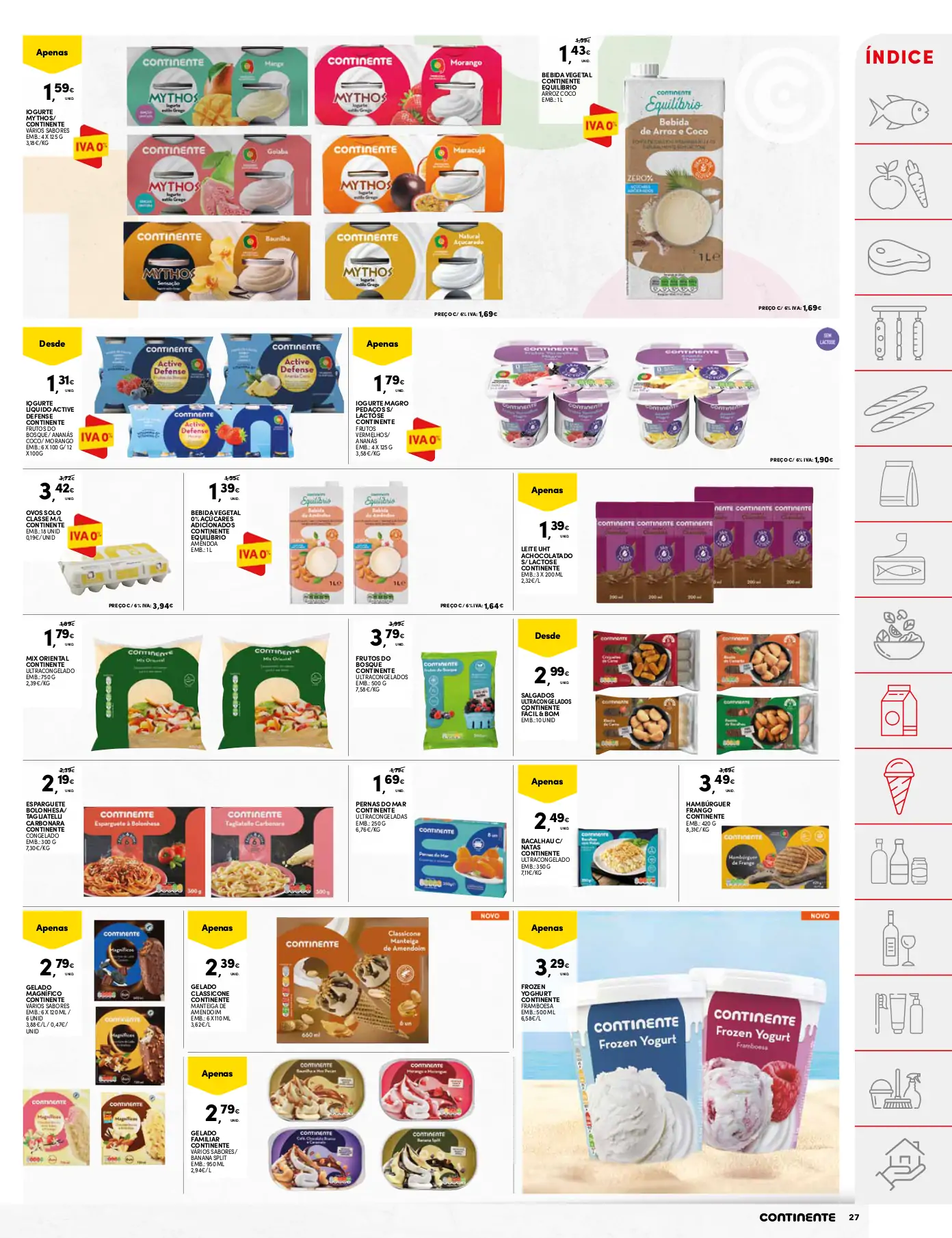 Folheto Continente desta semana (27 junho a 3 julho)