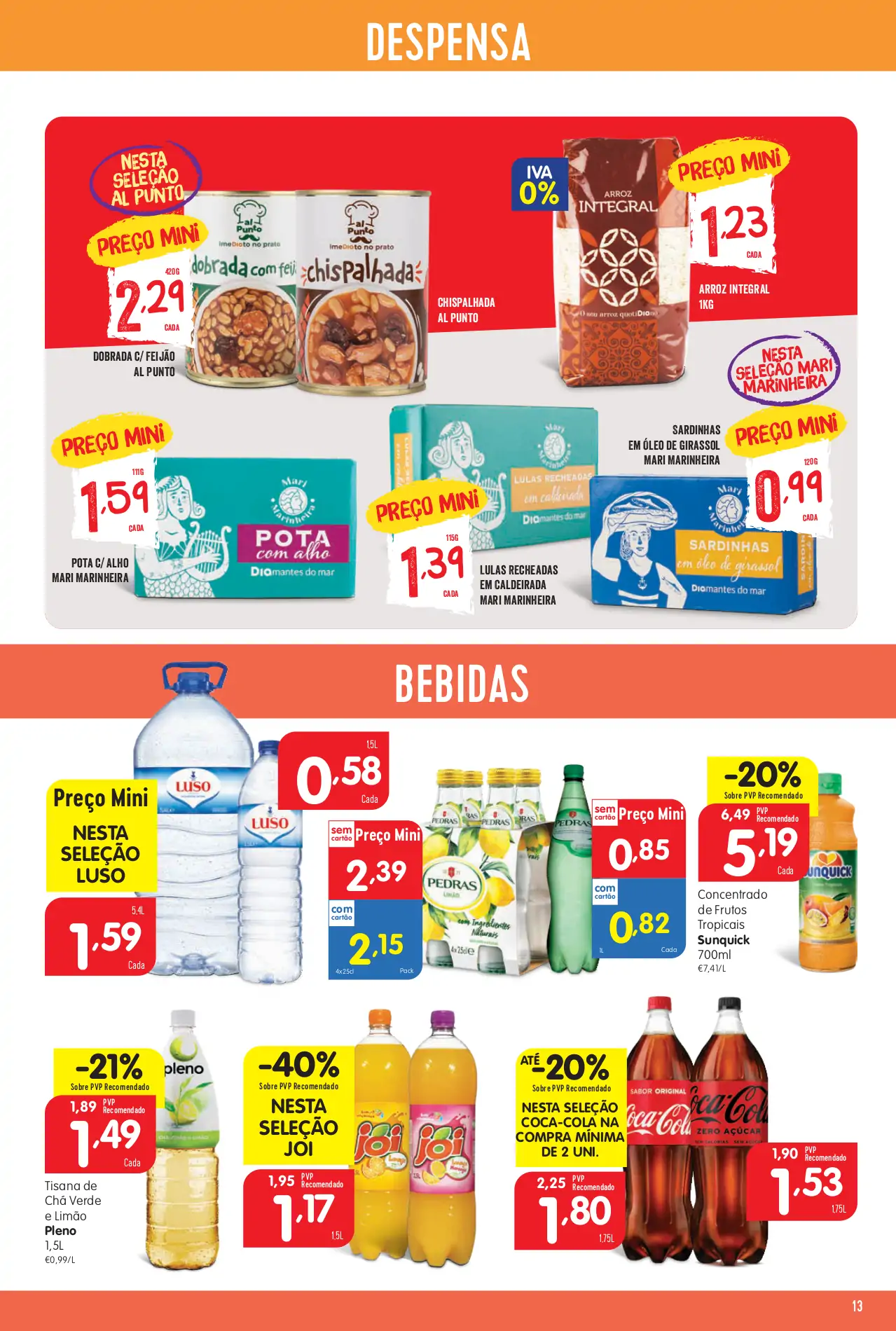 Folheto Minipre&ccedil;o desta semana (29 junho a 5 julho)