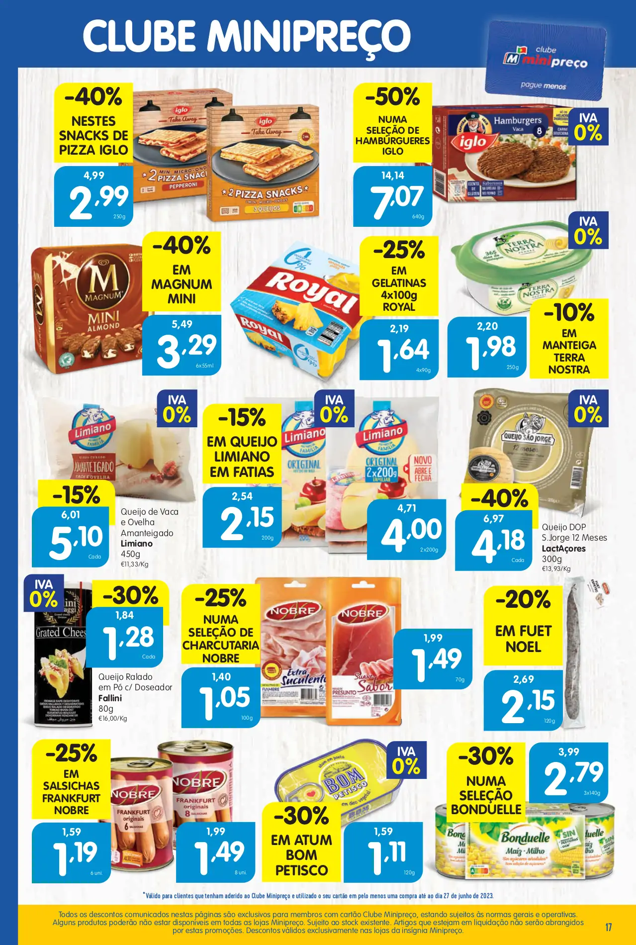 Folheto Minipre&ccedil;o desta semana (29 junho a 5 julho)