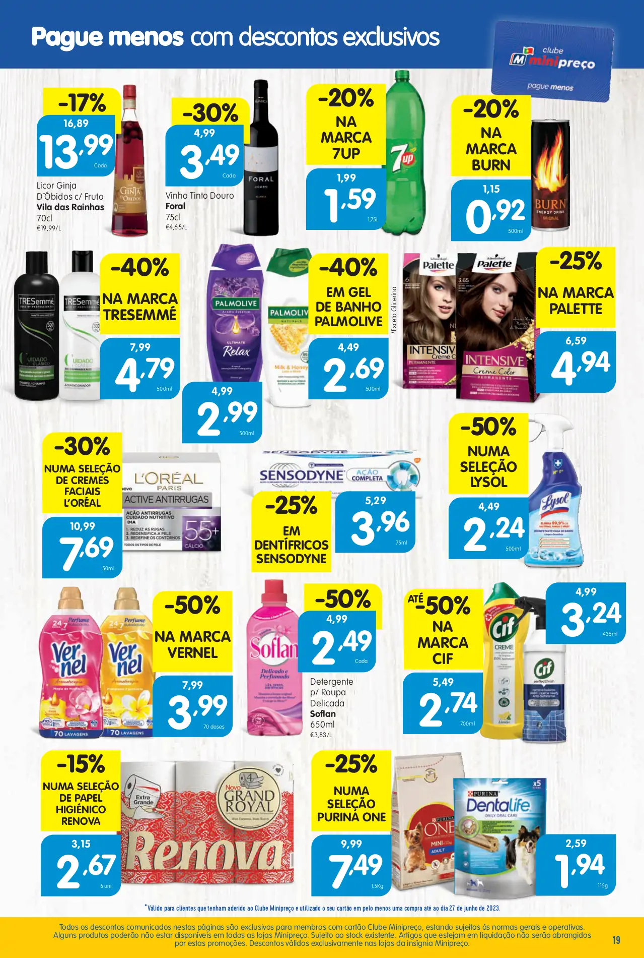 Folheto Minipre&ccedil;o desta semana (29 junho a 5 julho)