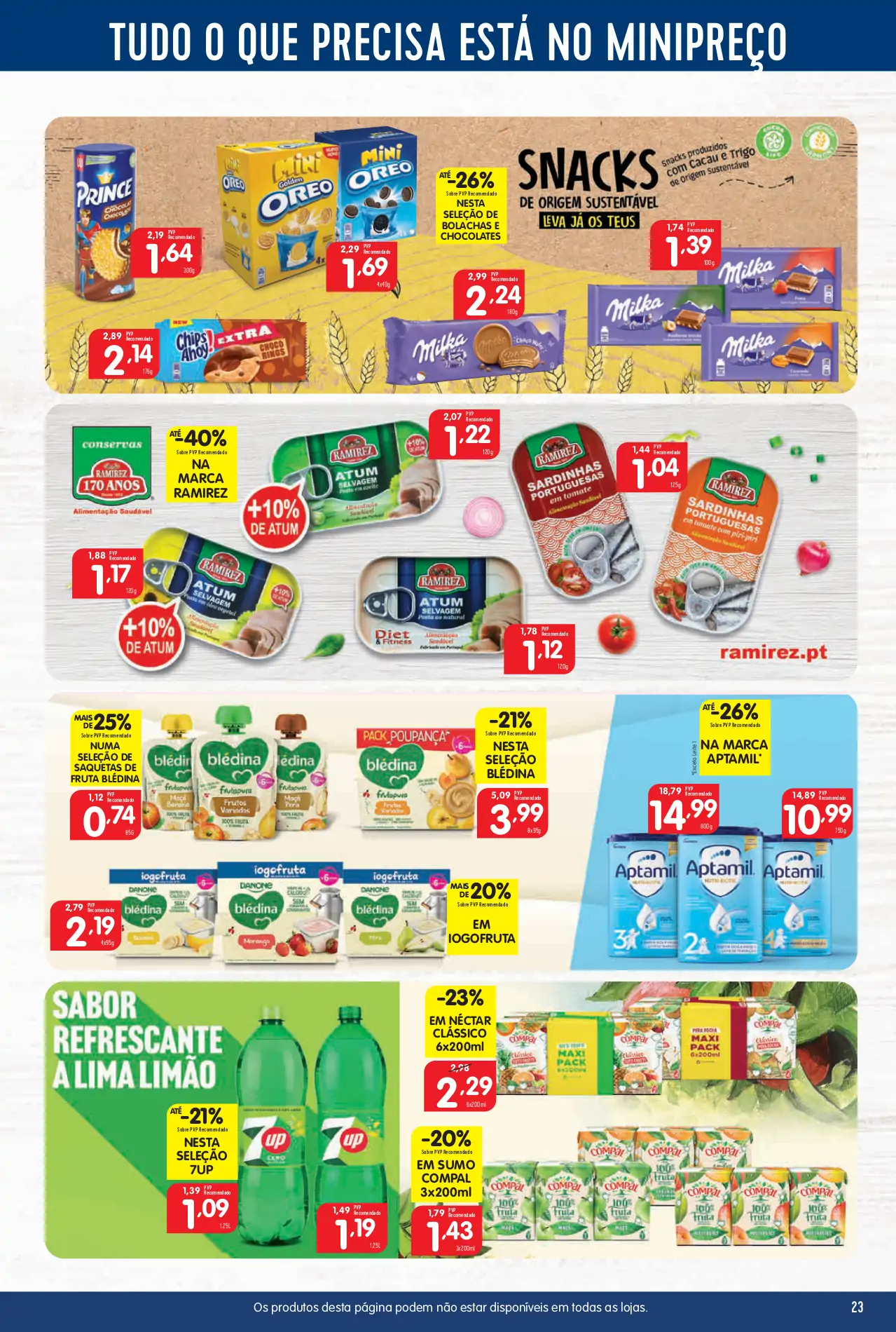 Folheto Minipre&ccedil;o desta semana (29 junho a 5 julho)