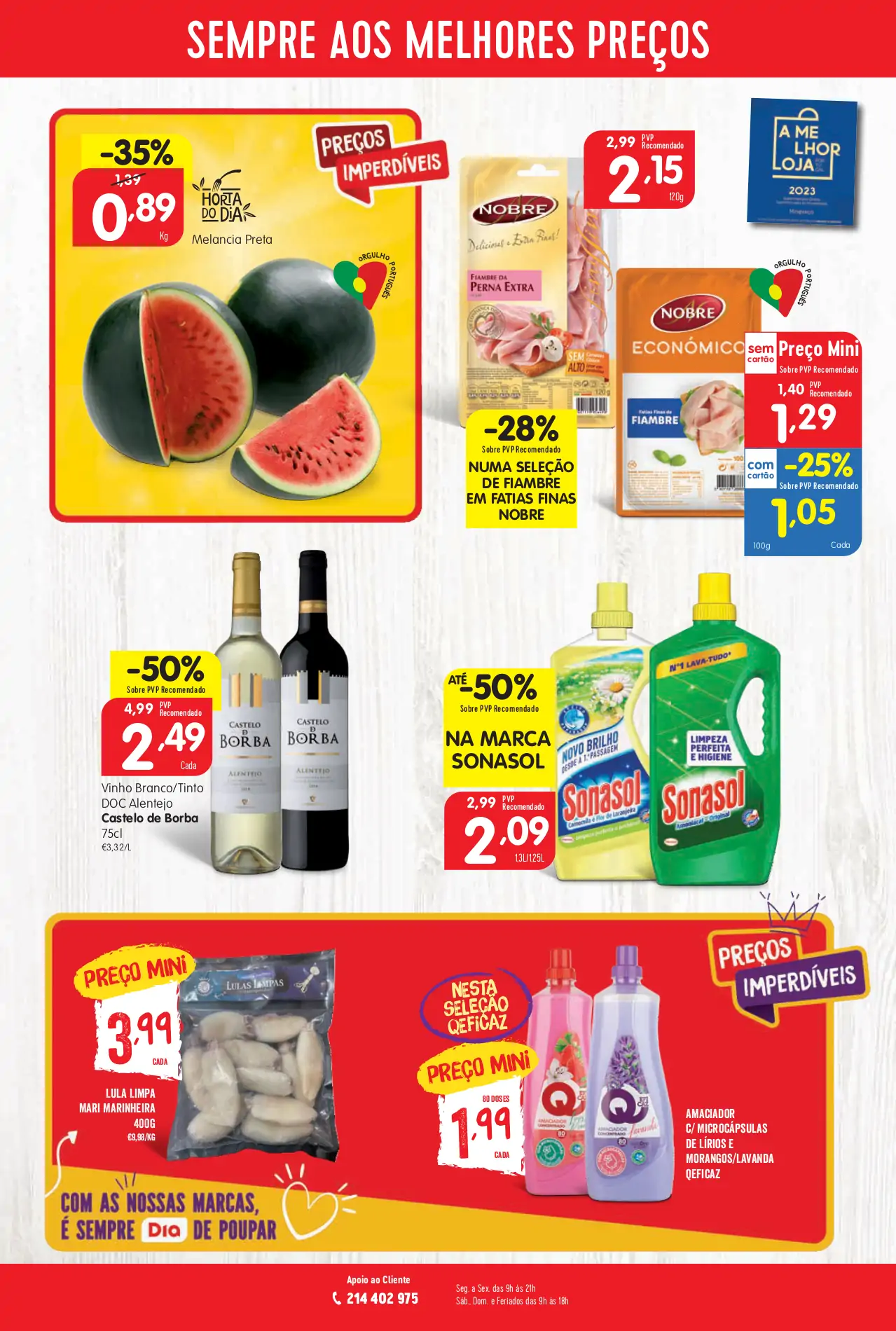 Folheto Minipre&ccedil;o desta semana (29 junho a 5 julho)