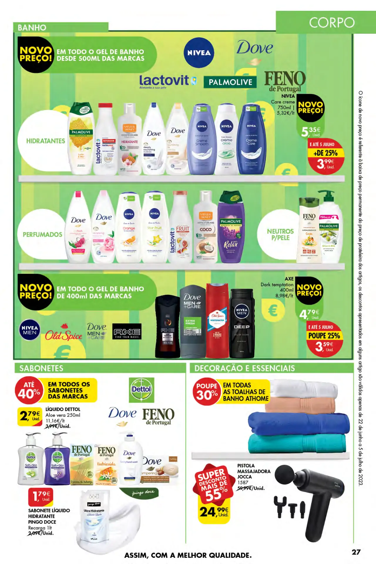 Antevis&atilde;o Folheto Pingo Doce A&ccedil;ores (22 a 28 junho)