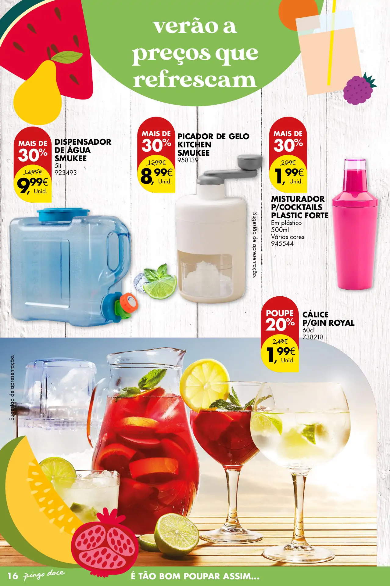 Folheto Pingo Doce especial Ver&atilde;o 2023