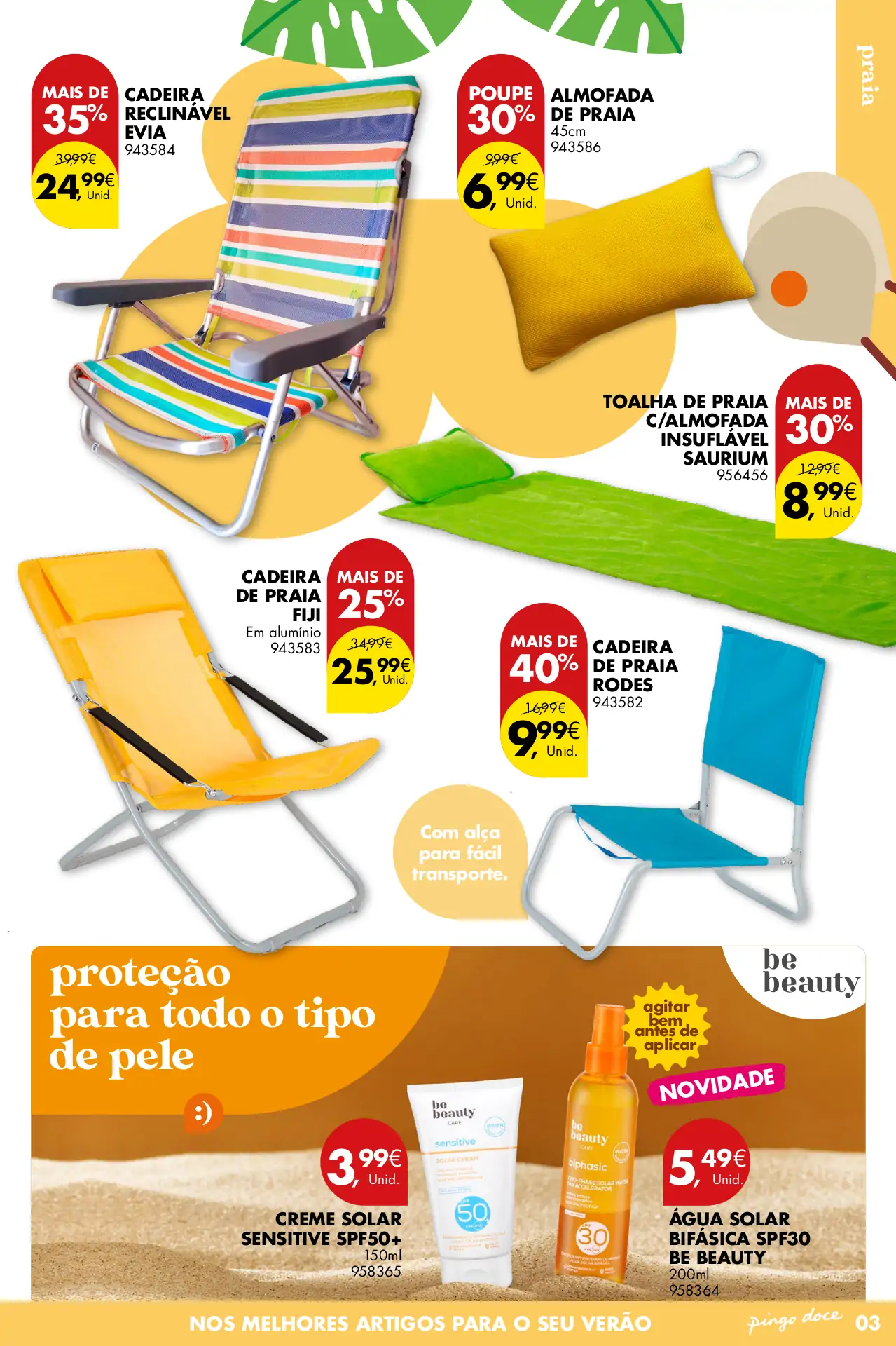 Folheto Pingo Doce especial Ver&atilde;o 2023