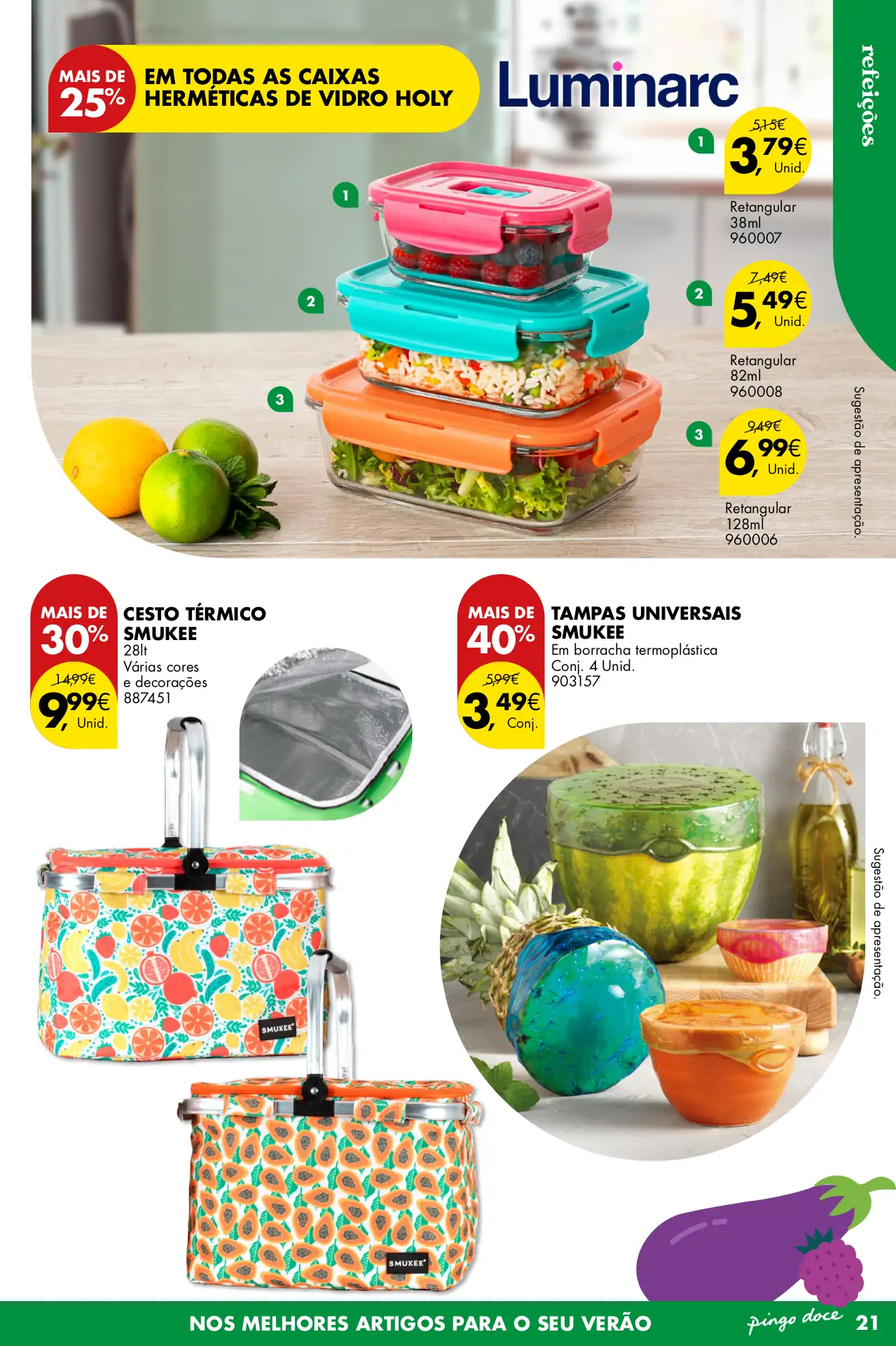 Folheto Pingo Doce especial Ver&atilde;o 2023